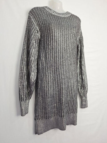 Sass & Bide Foiled Silver Knit Dress Size XS by SwapUp-Online Second Hand Store-Online Thrift Store