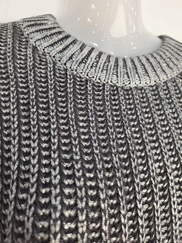 Sass & Bide Foiled Silver Knit Dress Size XS by SwapUp-Online Second Hand Store-Online Thrift Store