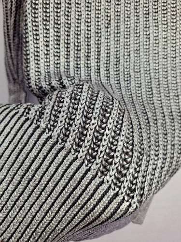 Sass & Bide Foiled Silver Knit Dress Size XS by SwapUp-Online Second Hand Store-Online Thrift Store