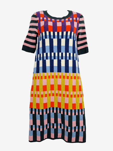 Gorman Funky Rectangle Print Knit Dress Size 6 by SwapUp-Online Second Hand Store-Online Thrift Store