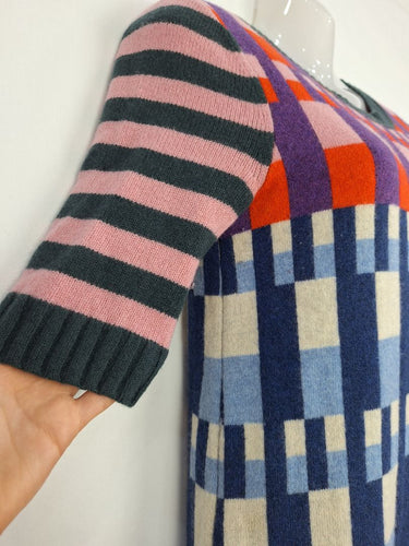 Gorman Funky Rectangle Print Knit Dress Size 6 by SwapUp-Online Second Hand Store-Online Thrift Store