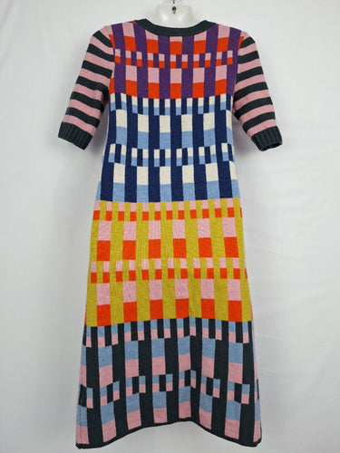 Gorman Funky Rectangle Print Knit Dress Size 6 by SwapUp-Online Second Hand Store-Online Thrift Store