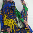 Gorman Groovy Cheetah Silk Jumpsuit Size 6 by SwapUp-Online Second Hand Store-Online Thrift Store