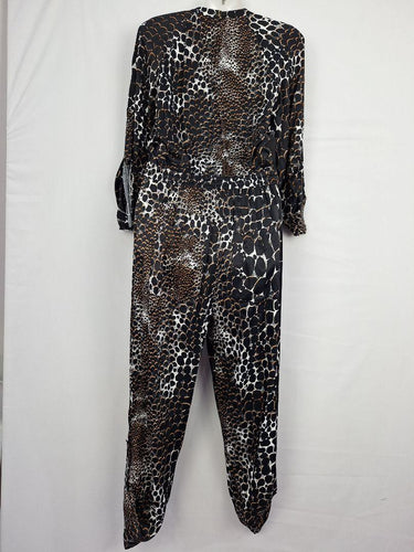 Sass & Bide Abstract Crocodile Drawstring Jumpsuit Size 8 by SwapUp-Online Second Hand Store-Online Thrift Store