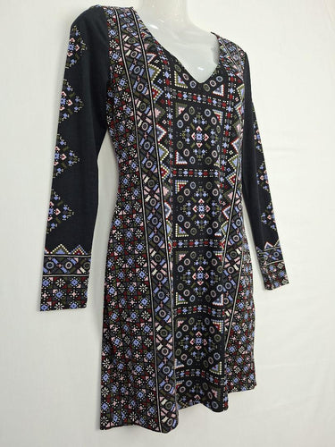 Tigerlilly Geometric Fitted Boho Dress Size 6 by SwapUp-Online Second Hand Store-Online Thrift Store