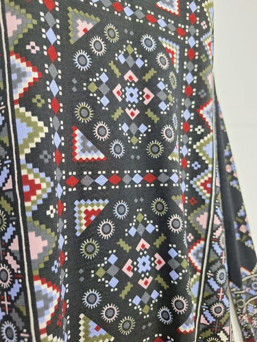 Tigerlilly Geometric Fitted Boho Dress Size 6 by SwapUp-Online Second Hand Store-Online Thrift Store