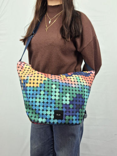Elk Colourful Geometric Crossbody Bag Size None by SwapUp-Online Second Hand Store-Online Thrift Store