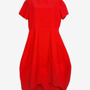 COS Lightly Textured Watermelon Cocoon Midi Dress Size M by SwapUp-Online Second Hand Store-Online Thrift Store