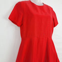 COS Lightly Textured Watermelon Cocoon Midi Dress Size M by SwapUp-Online Second Hand Store-Online Thrift Store