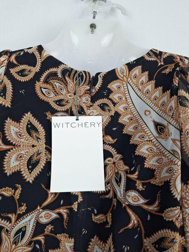 Witchery Paisley Dual Layer Midi Dress Size 8 by SwapUp-Online Second Hand Store-Online Thrift Store