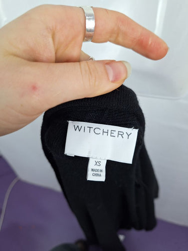 Witchery Comfortable Longline Waterfall Cardigan Size XS by SwapUp-Online Second Hand Store-Online Thrift Store