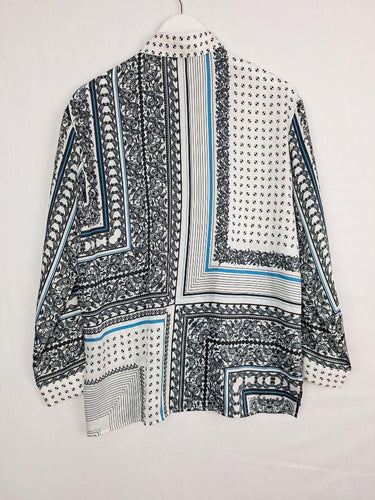 Second-Hand - Witchery Scarf Design Dapper Shirt Size 8 - SwapUp