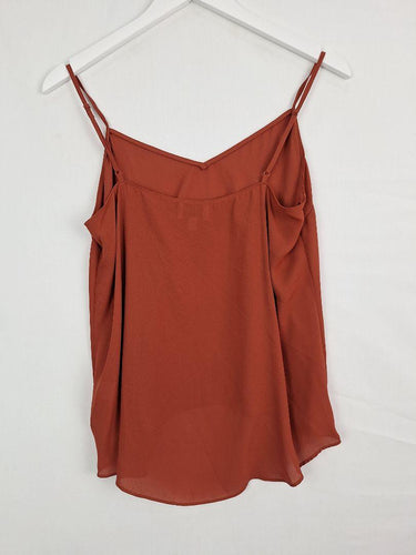Witchery Clay Capsule Cami Top Size 8 by SwapUp-Online Second Hand Store-Online Thrift Store