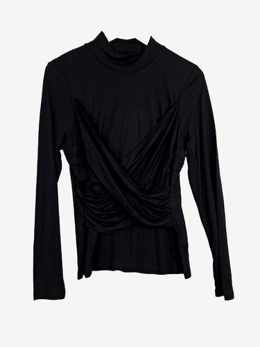 Witchery Wool Blend Wrap Top Top Size S by SwapUp-Online Second Hand Store-Online Thrift Store