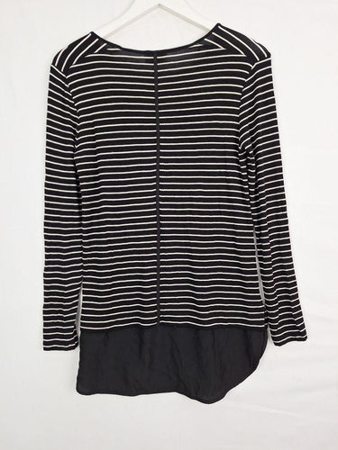 Witchery Striped Comfortable Crew Top Size XS by SwapUp-Online Second Hand Store-Online Thrift Store