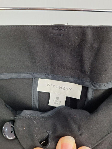 Witchery Welt Pocket Tapered Staple Pants Size 10 by SwapUp-Online Second Hand Store-Online Thrift Store