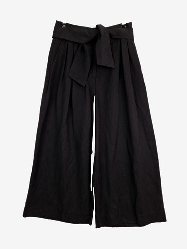 Witchery Cropped Elara Fold Waistband Pants Size 8 by SwapUp-Online Second Hand Store-Online Thrift Store