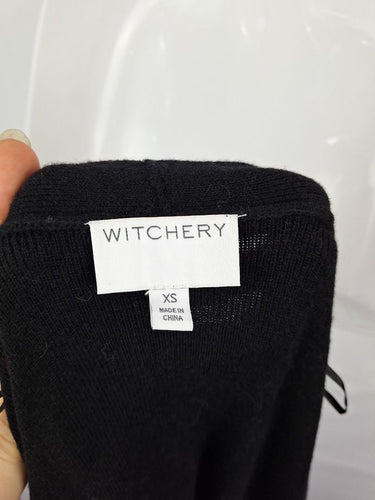 Witchery Essential Wool Blend Waterfall Cardigan Size XS by SwapUp-Online Second Hand Store-Online Thrift Store