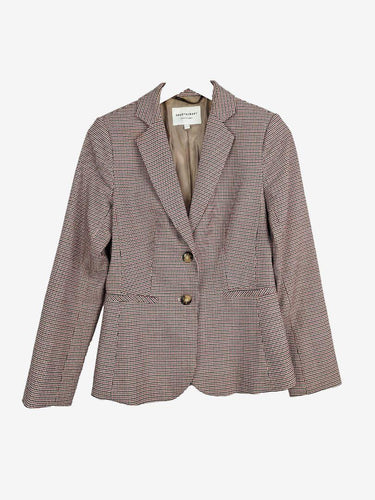 Sportscraft Dual Colour Hounds tooth Blazer Size 6 by SwapUp-Online Second Hand Store-Online Thrift Store