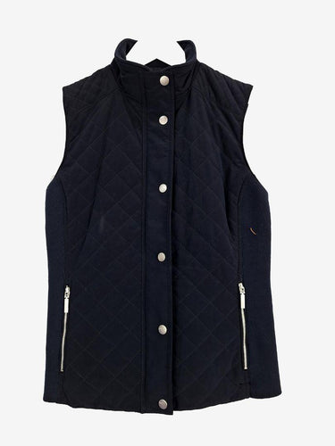 Sportscraft Navy Classic Puffer Vest Size 6 by SwapUp-Online Second Hand Store-Online Thrift Store