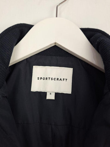 Sportscraft Navy Classic Puffer Vest Size 6 by SwapUp-Online Second Hand Store-Online Thrift Store