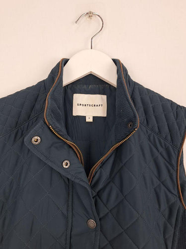 Sportscraft Muted Classic Puffer Vest Size 8 by SwapUp-Online Second Hand Store-Online Thrift Store