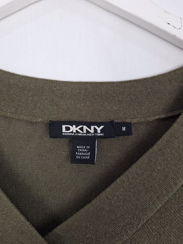DKNY Khaki Bat Sleeve Comfy Jumper Size M by SwapUp-Online Second Hand Store-Online Thrift Store