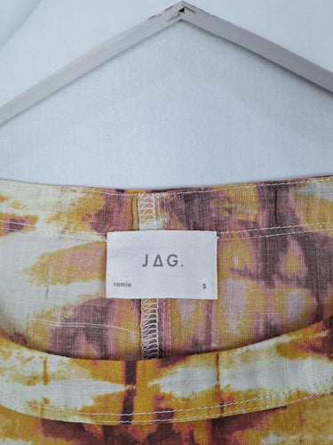 Jag Effortless Boxy Cropped Top Size S by SwapUp-Online Second Hand Store-Online Thrift Store