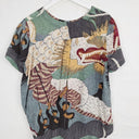 Olga De Polga Oriental Design Casual Top Size M by SwapUp-Online Second Hand Store-Online Thrift Store