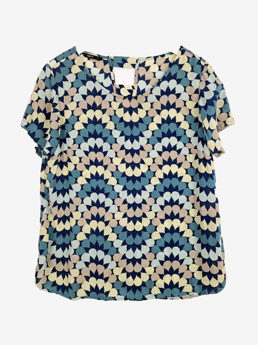 Totem Casual Geometric Drops Top Size M by SwapUp-Online Second Hand Store-Online Thrift Store