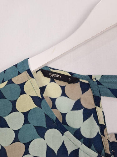 Totem Casual Geometric Drops Top Size M by SwapUp-Online Second Hand Store-Online Thrift Store