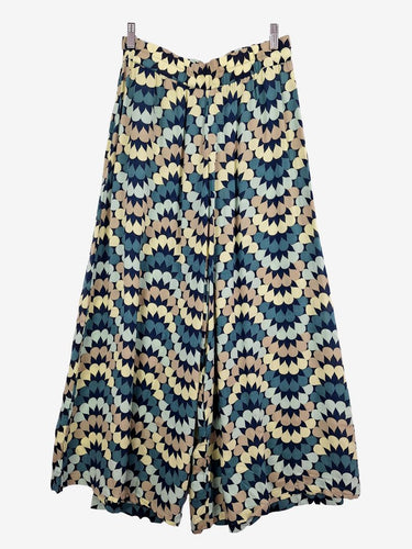 Totem Wide Leg Geometric Drop Pants Size M by SwapUp-Online Second Hand Store-Online Thrift Store