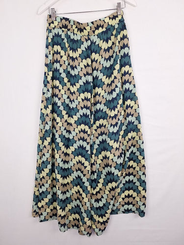 Totem Wide Leg Geometric Drop Pants Size M by SwapUp-Online Second Hand Store-Online Thrift Store