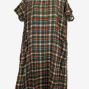 Olga De Polga Autumn Checked Shift Midi Dress Size M by SwapUp-Online Second Hand Store-Online Thrift Store