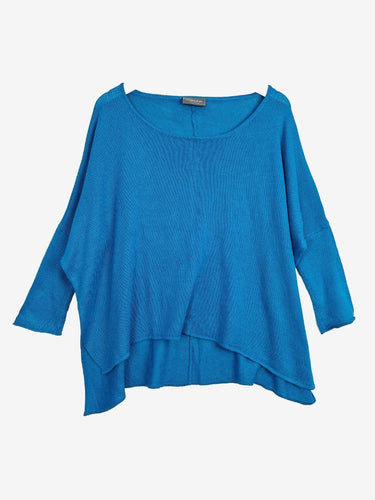 Assorted Brands Azure Deep Scoop Knit Dress Size M by SwapUp-Online Second Hand Store-Online Thrift Store
