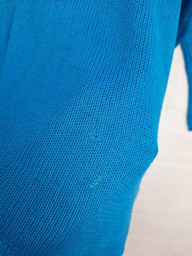 Assorted Brands Azure Deep Scoop Knit Dress Size M by SwapUp-Online Second Hand Store-Online Thrift Store