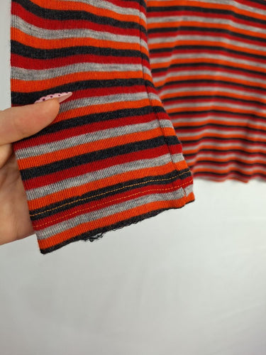 Strange & Strange Merino Wool Striped Winter Essential Top Size L by SwapUp-Online Second Hand Store-Online Thrift Store
