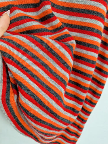 Strange & Strange Merino Wool Striped Winter Essential Top Size L by SwapUp-Online Second Hand Store-Online Thrift Store