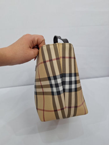 Burberry Iconic Checked Tope Handle Bag Size None by SwapUp-Online Second Hand Store-Online Thrift Store