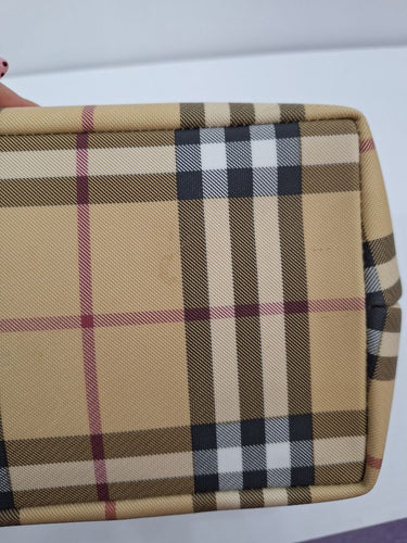 Burberry Iconic Checked Tope Handle Bag Size None by SwapUp-Online Second Hand Store-Online Thrift Store