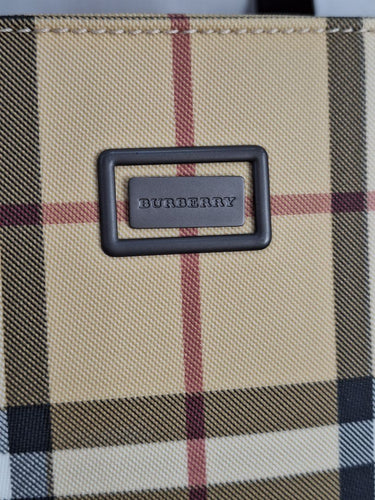 Burberry Iconic Checked Tope Handle Bag Size None by SwapUp-Online Second Hand Store-Online Thrift Store