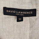 David Lawrence Latte Mottled Everyday Blouse Size 16 by SwapUp-Online Second Hand Store-Online Thrift Store