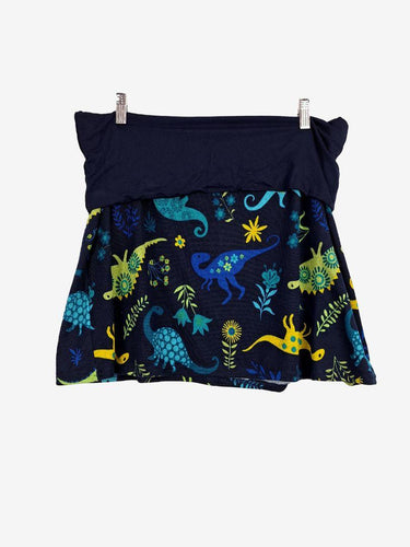 Keshet Dino Ocean Jersey Mini Skirt Size XXL by SwapUp-Online Second Hand Store-Online Thrift Store