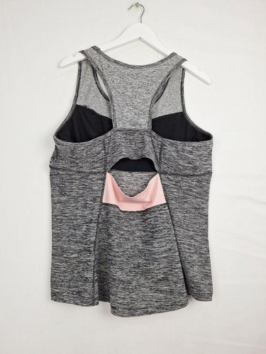 Vera Wang Active Wear Pink Cutout Accent Top Size XXL by SwapUp-Online Second Hand Store-Online Thrift Store