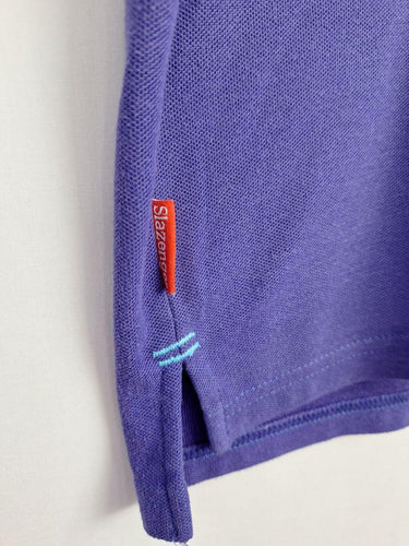 Slazenger Retro Purple Polo Top Size XXL by SwapUp-Online Second Hand Store-Online Thrift Store
