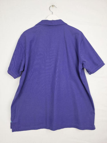 Slazenger Retro Purple Polo Top Size XXL by SwapUp-Online Second Hand Store-Online Thrift Store