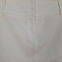 Review Cotton Staple White Mini Skirt Size 14 by SwapUp-Online Second Hand Store-Online Thrift Store