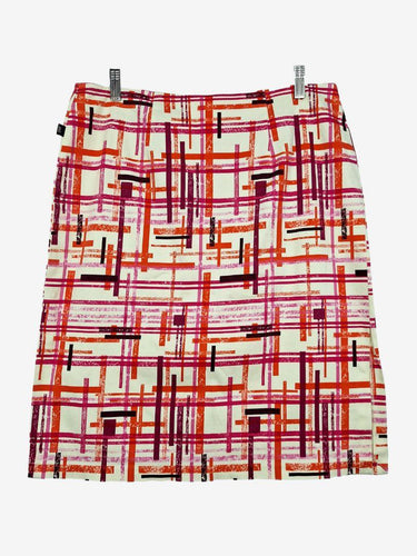 JAG Funky Retro Side Slit Skirt Size 14 by SwapUp-Online Second Hand Store-Online Thrift Store