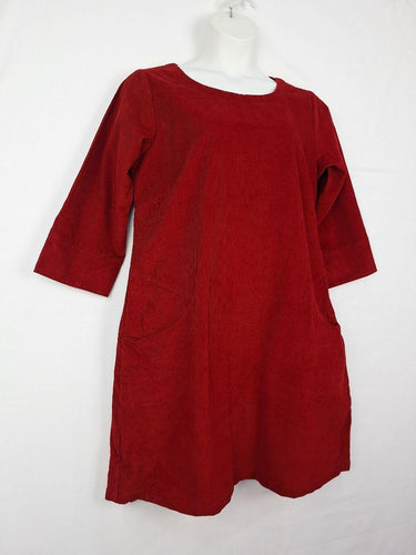 Karma East Corduroy Feel Scarlet Red Dress Size XL by SwapUp-Online Second Hand Store-Online Thrift Store