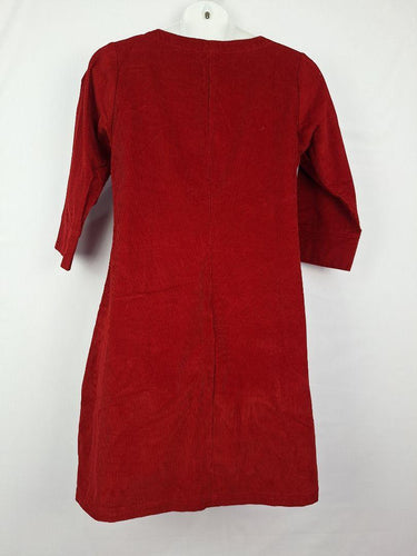 Karma East Corduroy Feel Scarlet Red Dress Size XL by SwapUp-Online Second Hand Store-Online Thrift Store